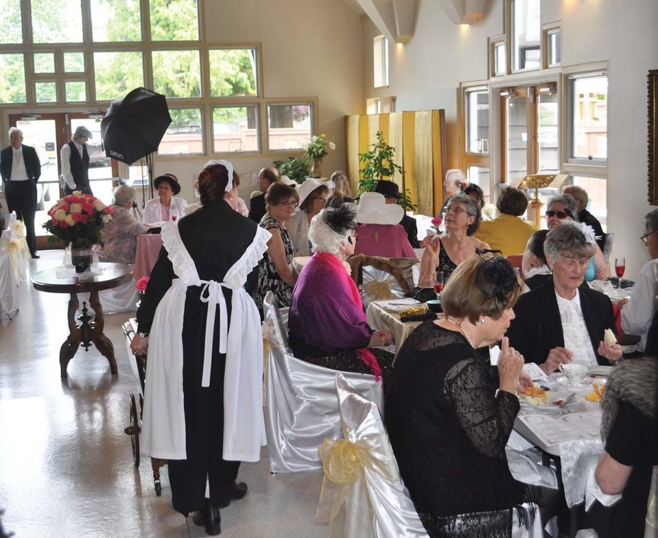 Tea In The Style Of Downton Abbey At St Stephen Burnaby